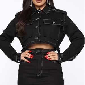 Topshop Topstitch Shacket